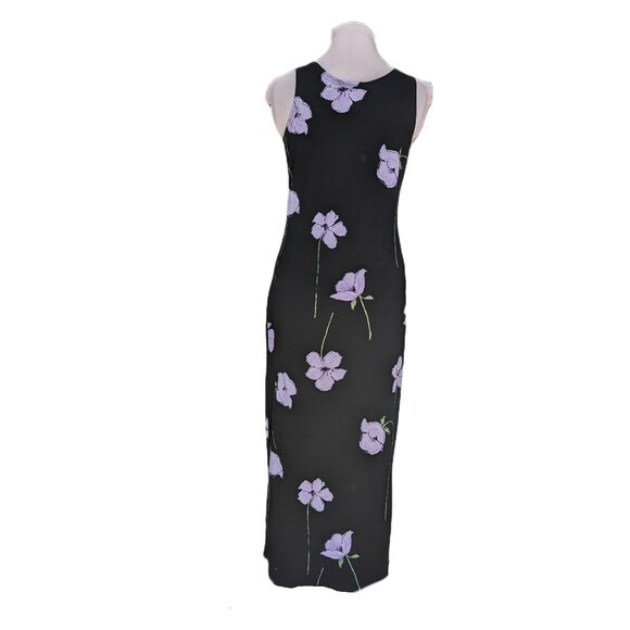 Vintage Ricki's Floral Maxi Dress - Picture 3 of 5